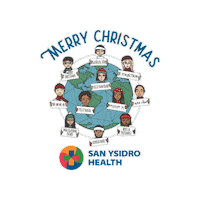 Merry Christmas Sticker by San Ysidro Health