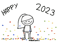 Feliz Celebrating Sticker