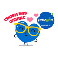 prezunicoficial love heart amor crush Sticker
