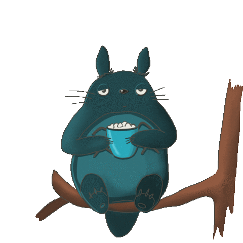 Happy Coffee Sticker