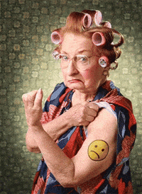 Lady Arm GIF