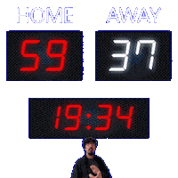 37 Away Sticker
