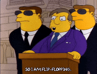 Yelling Season 3 GIF by The Simpsons