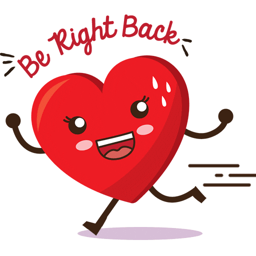 Be Right Back Run Sticker by Singapore Heart Foundation