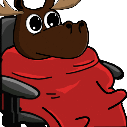 DoYouMoose giphyupload nft chill bored Sticker