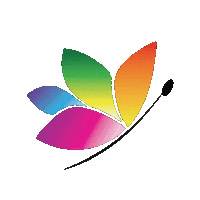 iResponze travel social media purple flying Sticker