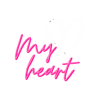 I Love You Heart Sticker by MMV Agency