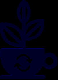 Plastic2Beans coffee sustainable bio plastic GIF