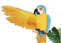 Bird Forest Sticker