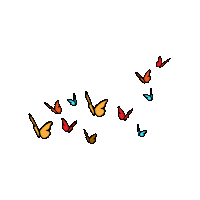 Mata Atlantica Butterfly Sticker by Parque das Aves