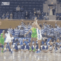 Excited College Basketball GIF by NCAA March Madness