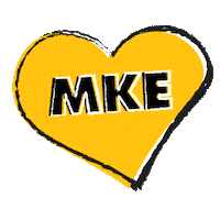 heart love Sticker by UW-Milwaukee