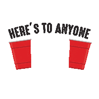 Red Solo Cup Beer Sticker by Laine Hardy