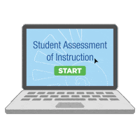 Laptop Students Sticker by UWF