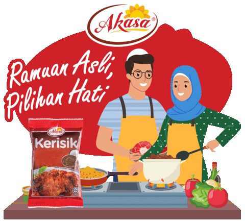 akasa_malaysia giphyupload masak akasaraya akasamalaysia Sticker