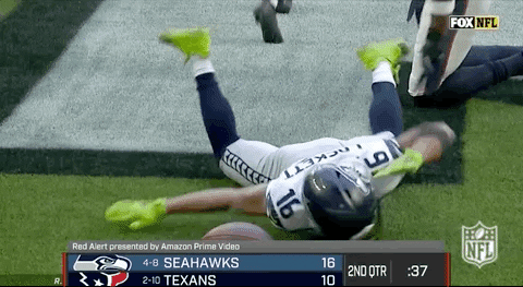 Seattle Seahawks Swimming GIF by NFL