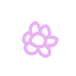 drawelooo giphyupload pink flowers elooo Sticker