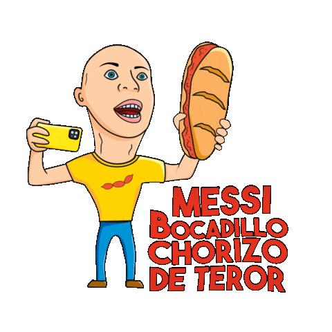 Messi Canarias Sticker by Rudy Ruymán