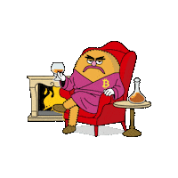 Bitcoin Blockchain Sticker by herecomesbitcoin