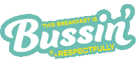 Breakfast Bussin Sticker by Grand Canyon University