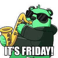 Its Friday Sticker by SuperVerse