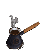 Coffee Cooking Sticker