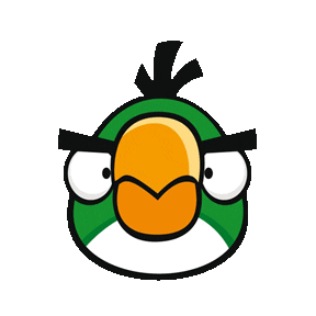 angry birds animation STICKER by imoji