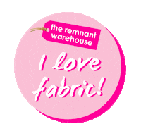 Sewing Fabric Sticker by The Remnant Warehouse
