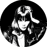 Lightning Thunder Sticker by SAINT LAURENT