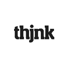 logo think Sticker by thjnk Zürich