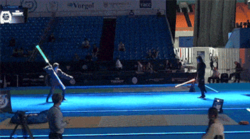 star wars fencing GIF by Digg