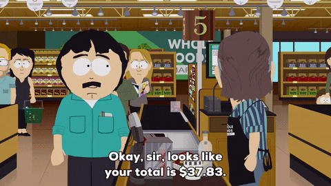 grocery store money GIF by South Park 