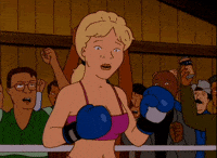 King Of The Hill Boxing GIF
