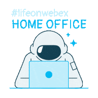 Work From Home Sticker by Cisco Webex