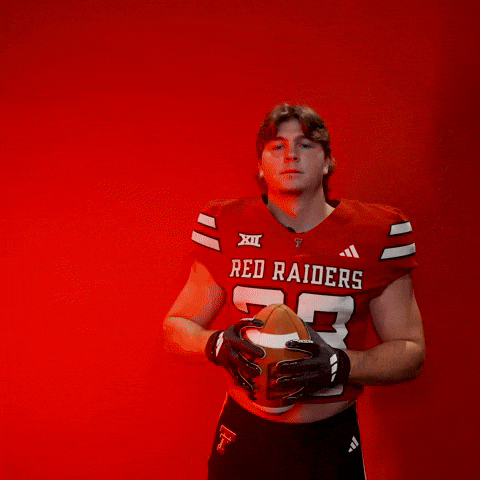 Adam Hill GIF by Texas Tech Football