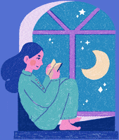 Starry Night Stars GIF by splendorsalvia