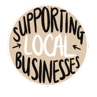 Support Shop Local Sticker