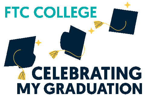 America Graduation Sticker by Florida Technical College