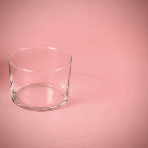 Spooning water dessert wasser backen GIF