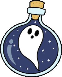 Halloween Star Sticker