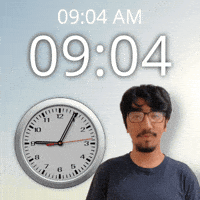 Nine Four 9Am GIF
