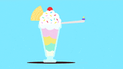 Excited Ice Cream GIF by CBeebies HQ