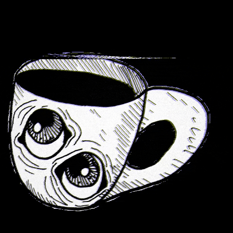 cffntdddlr giphygifmaker coffee eye caffeine GIF