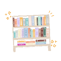 Illustration Book Sticker