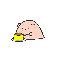 くま おやつ Sticker