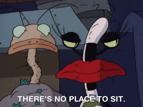 nickrewind giphydvr nicksplat aaahh real monsters giphyarm044 GIF