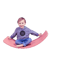wobbelturnen sport fun kids wobble Sticker