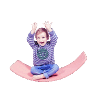 wobbelturnen sport fun kids wobble Sticker