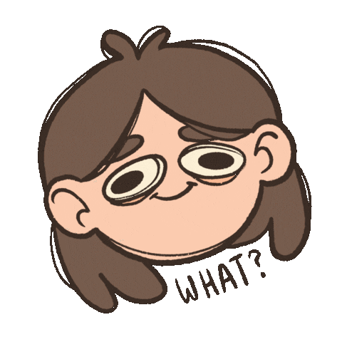 verkomy giphyupload what tired question Sticker
