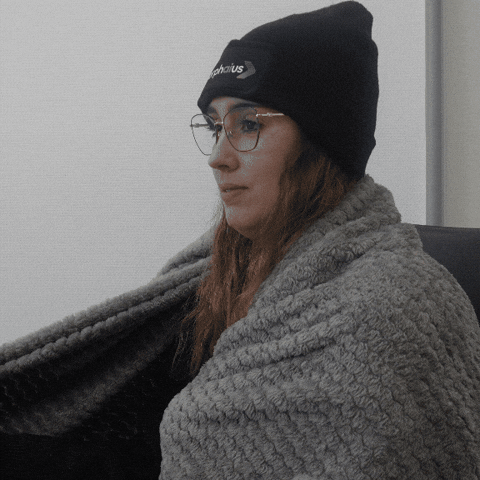 Morphaius blanket plaid hiver bonnet GIF